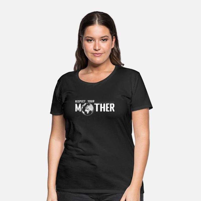 Respect Mother Save Nature Oceans Day Earth Day