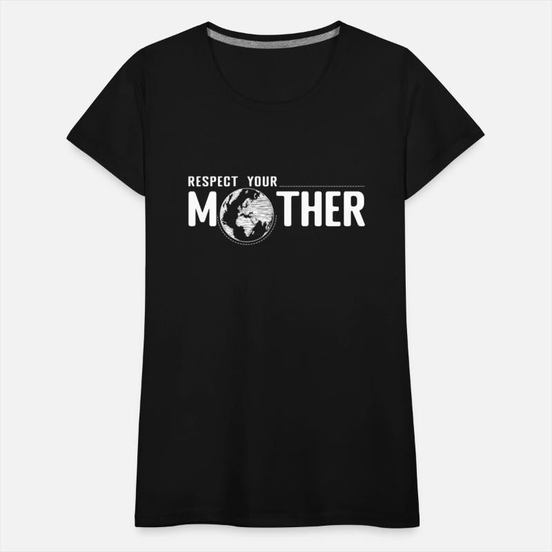Respect Mother Save Nature Oceans Day Earth Day