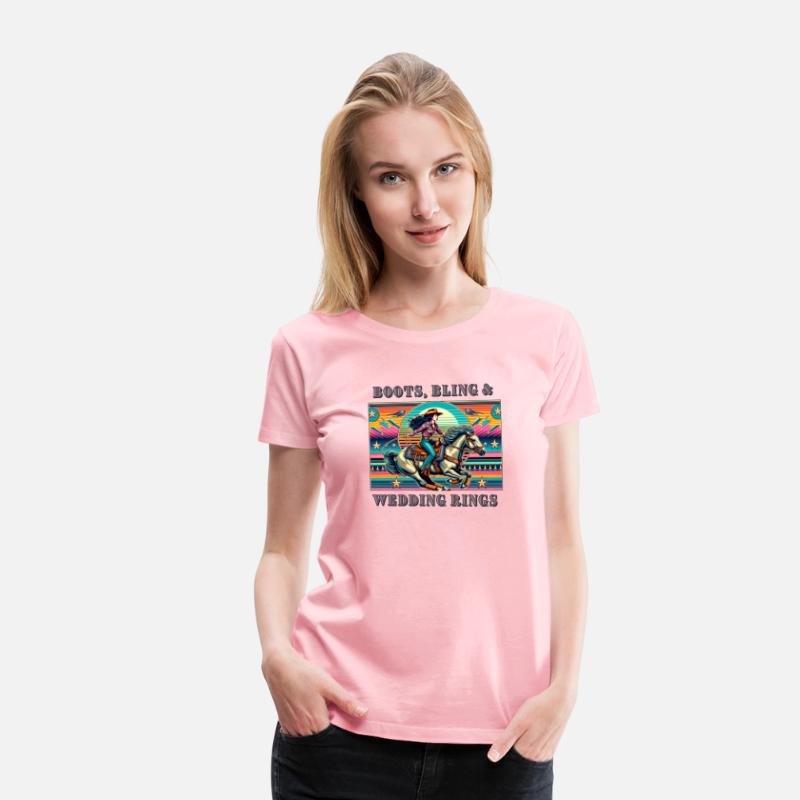Retro 80's Cowgirl Rodeo | Boots, Bling, & Rings