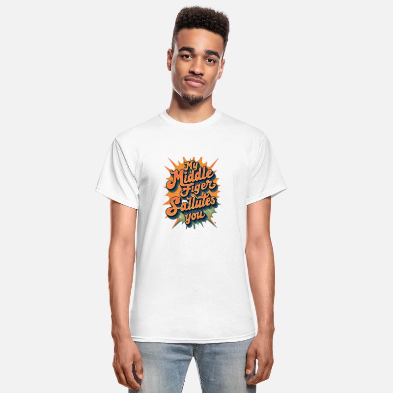 Retro Aesthetic Shirt - My Middle Finger Salutes
