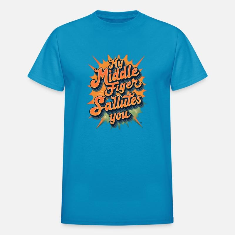 Retro Aesthetic Shirt - My Middle Finger Salutes