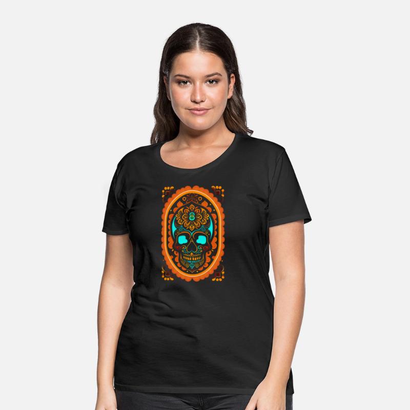 Retro Tribal Skull | Floral Skull | Sugar Skull