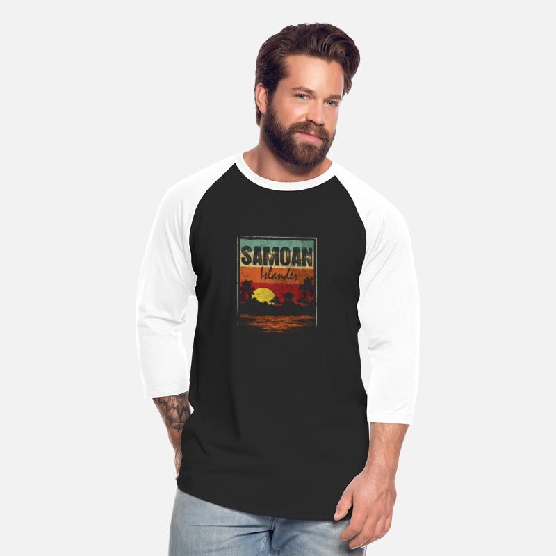 Retro Vintage Tropical Samoa Islander Samoan