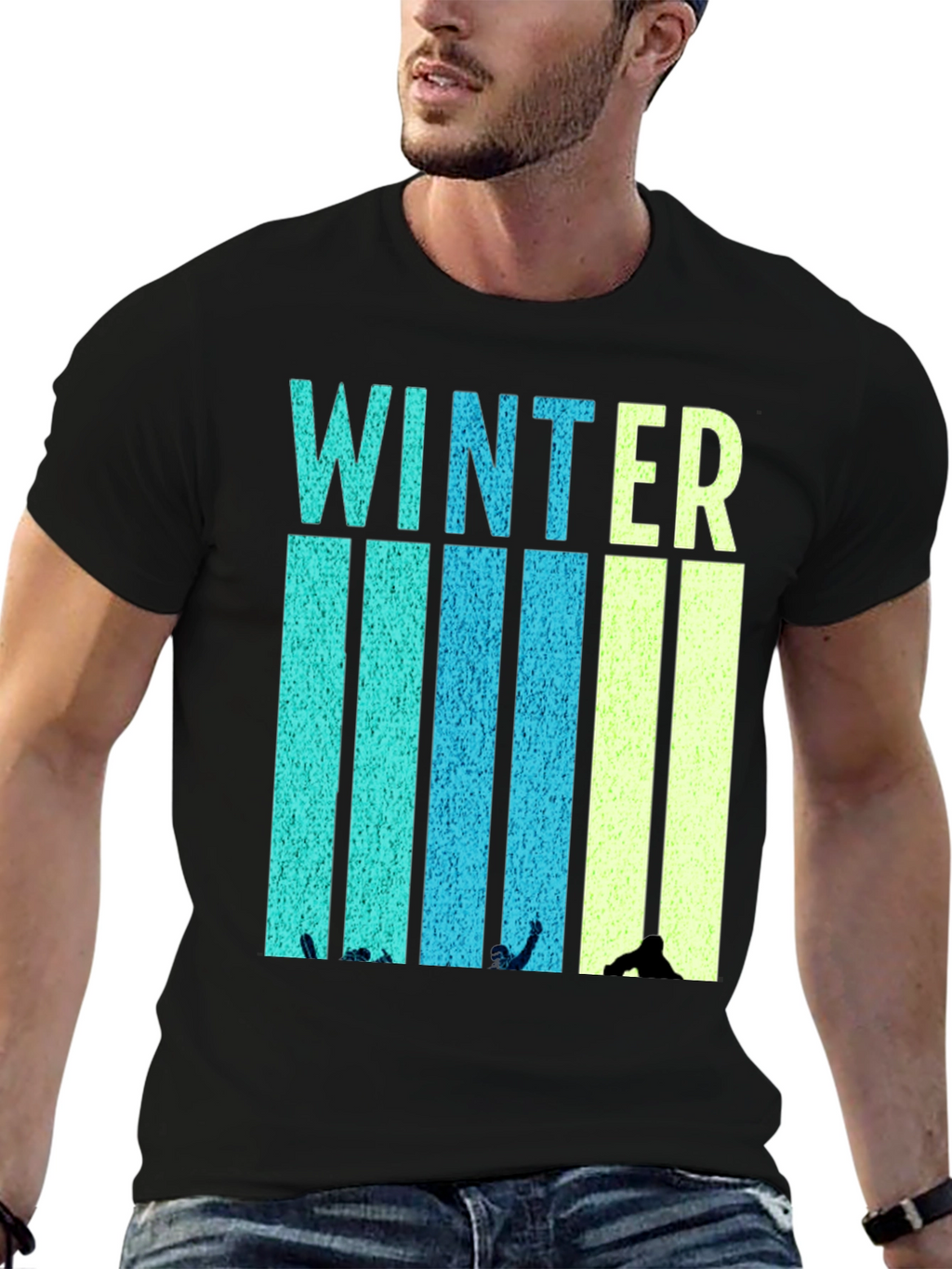 Winter Retro Style T-Shirt