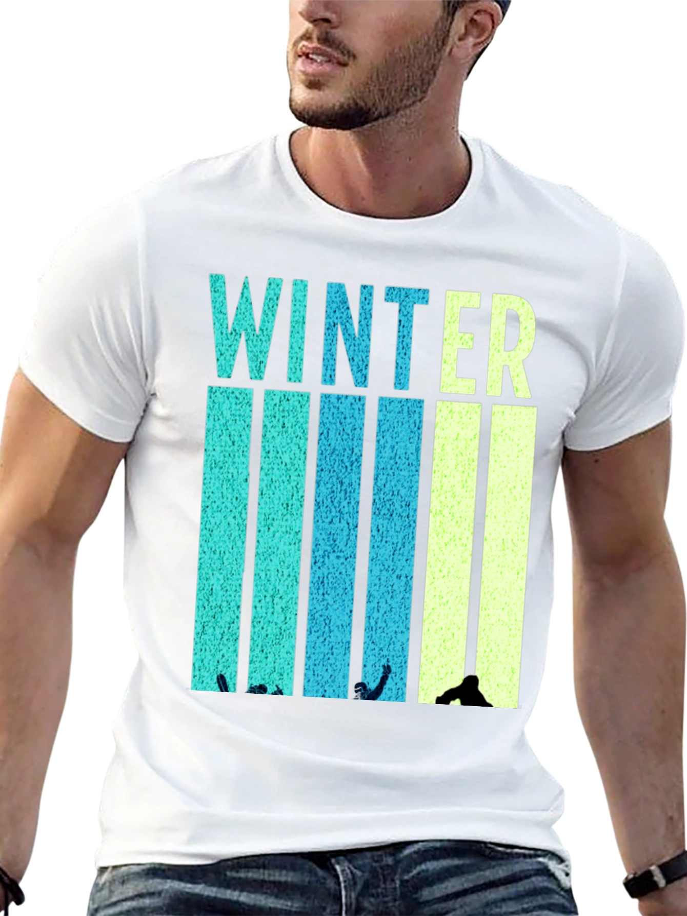 Winter Retro Style T-Shirt