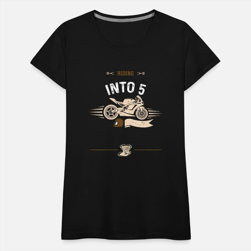 Riding Into 5 - Motorcycle