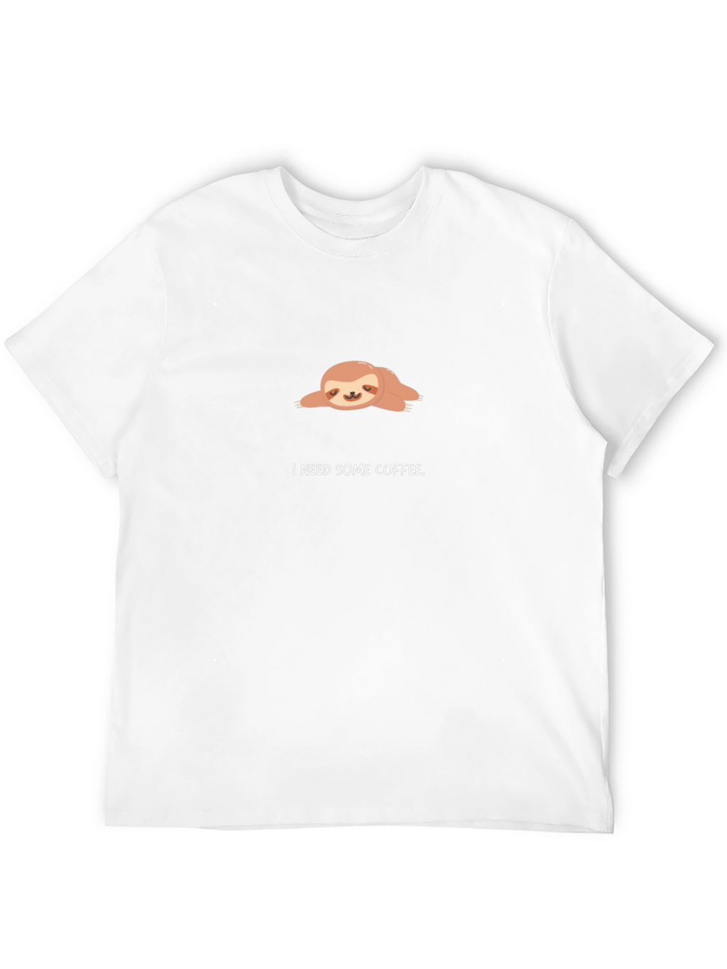 Lazy Sloth Coffee T-Shirt - Unisex Graphic Tee