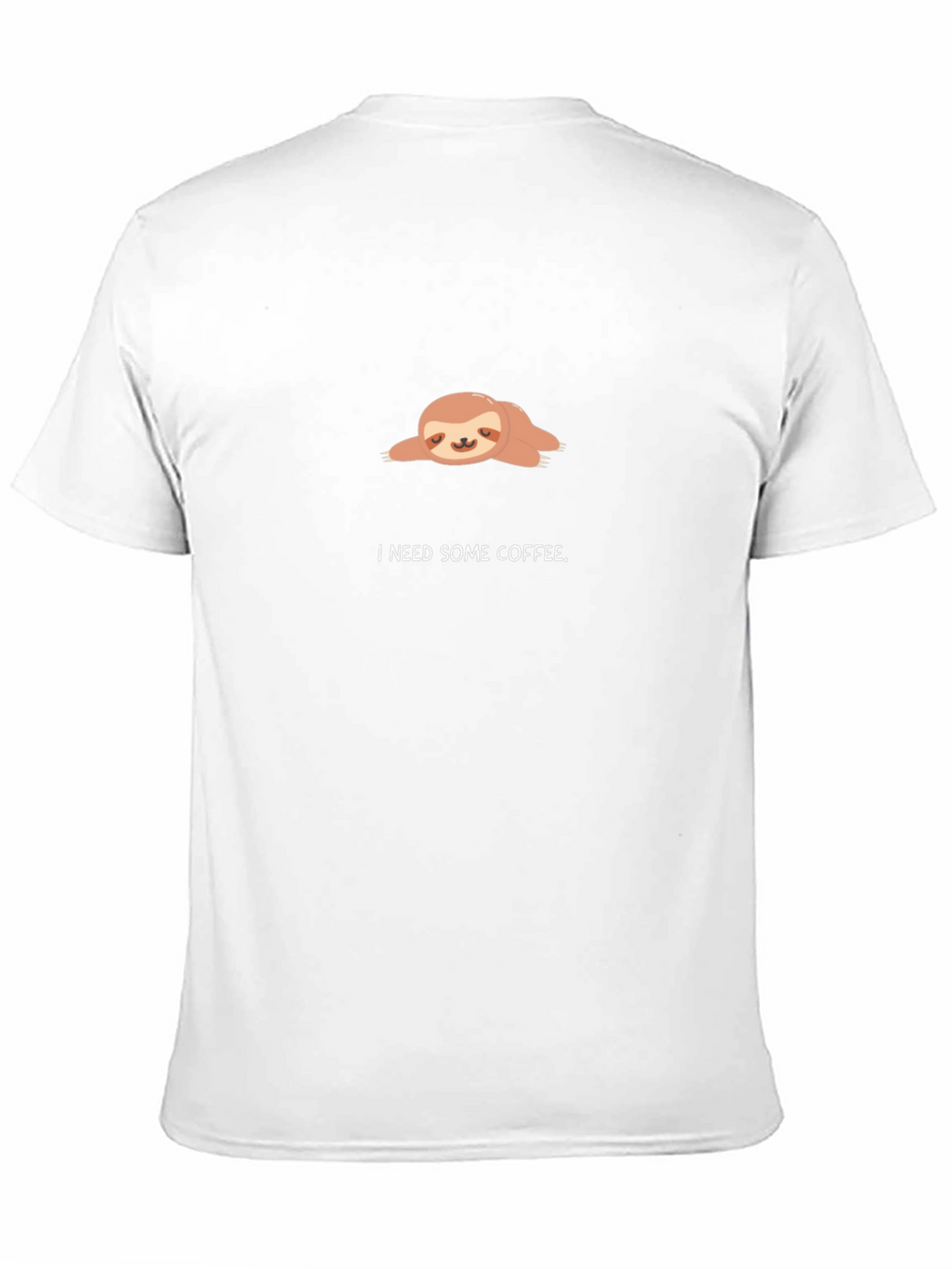 Lazy Sloth Coffee T-Shirt - Unisex Graphic Tee