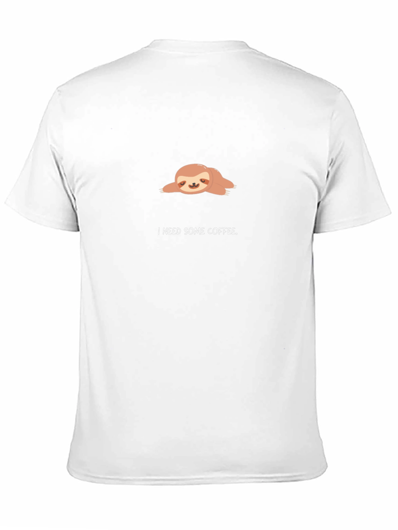 Lazy Sloth Coffee T-Shirt - Unisex Graphic Tee