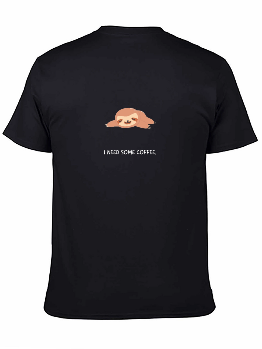 Lazy Sloth Coffee T-Shirt - Unisex Graphic Tee