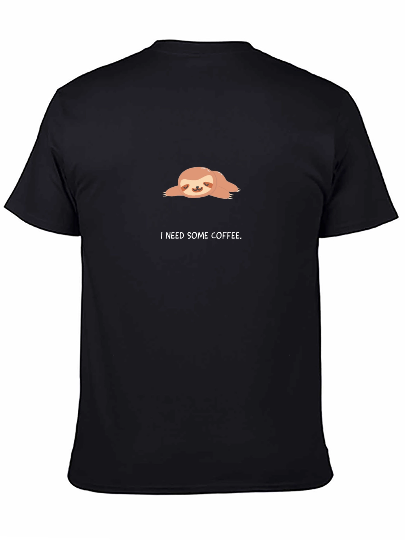 Lazy Sloth Coffee T-Shirt - Unisex Graphic Tee