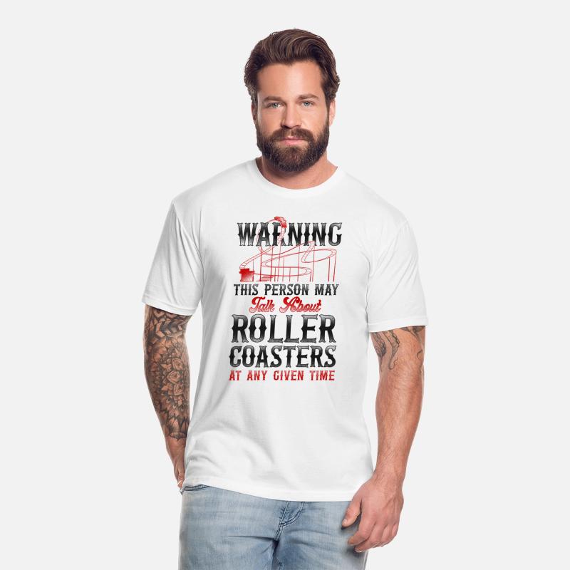 Roller Coaster Vintage Warning
