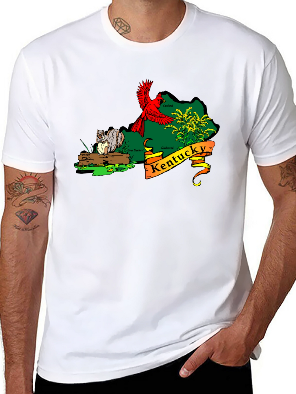 Kentucky State Pride Graphic Tee - Black Unisex T-Shirt