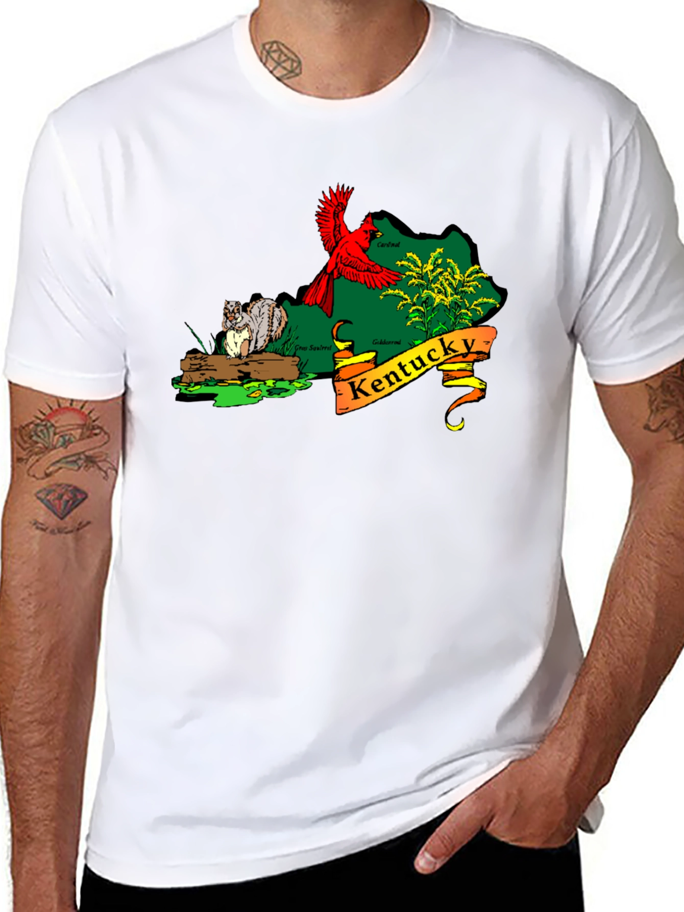 Kentucky State Pride Graphic Tee - Black Unisex T-Shirt