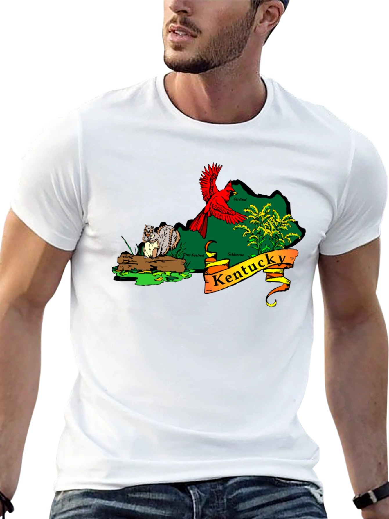 Kentucky State Pride Graphic Tee - Black Unisex T-Shirt