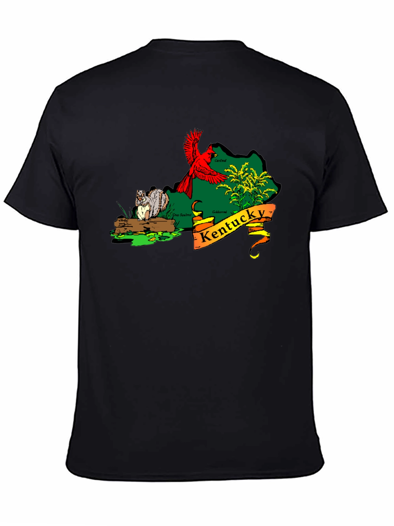 Kentucky State Pride Graphic Tee - Black Unisex T-Shirt