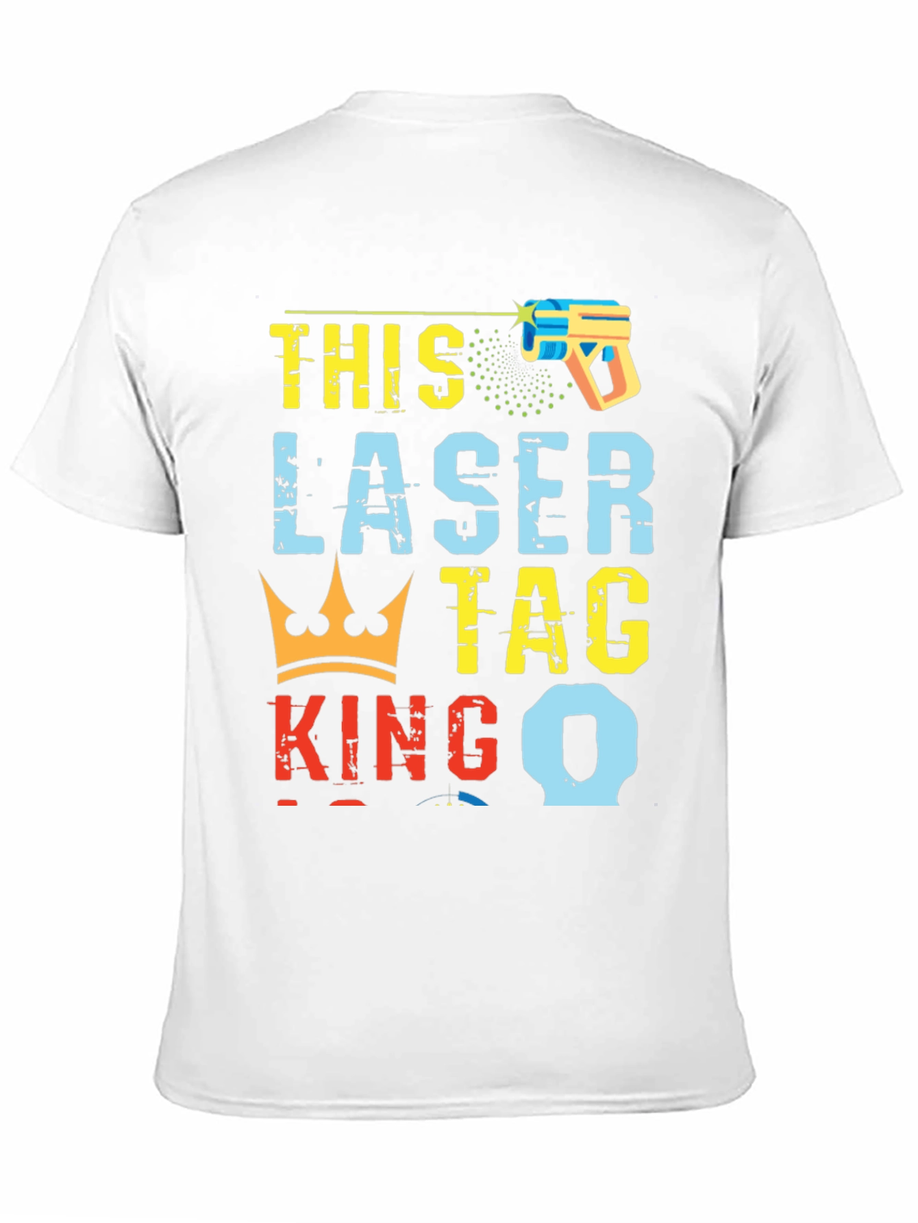 Laser Tag King T-Shirt - Unique Graphic Tee