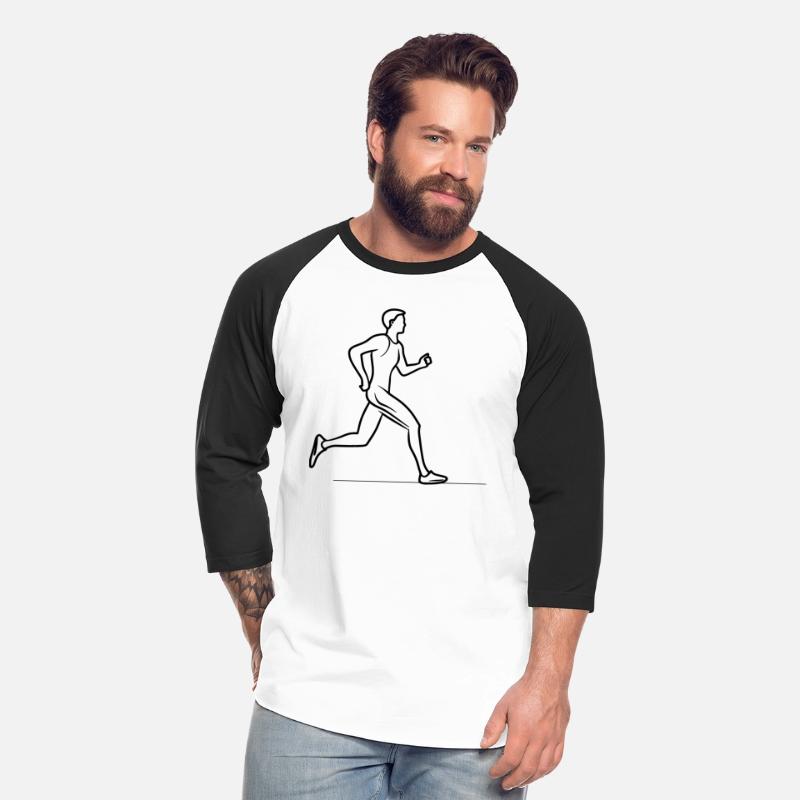 Running Boy One Line Drawing
