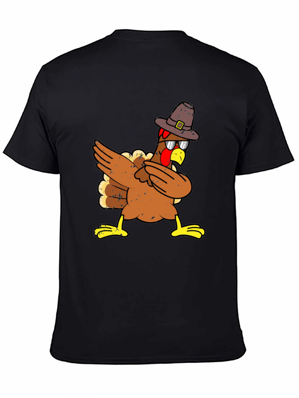Dabbing Turkey Thanksgiving T-Shirt