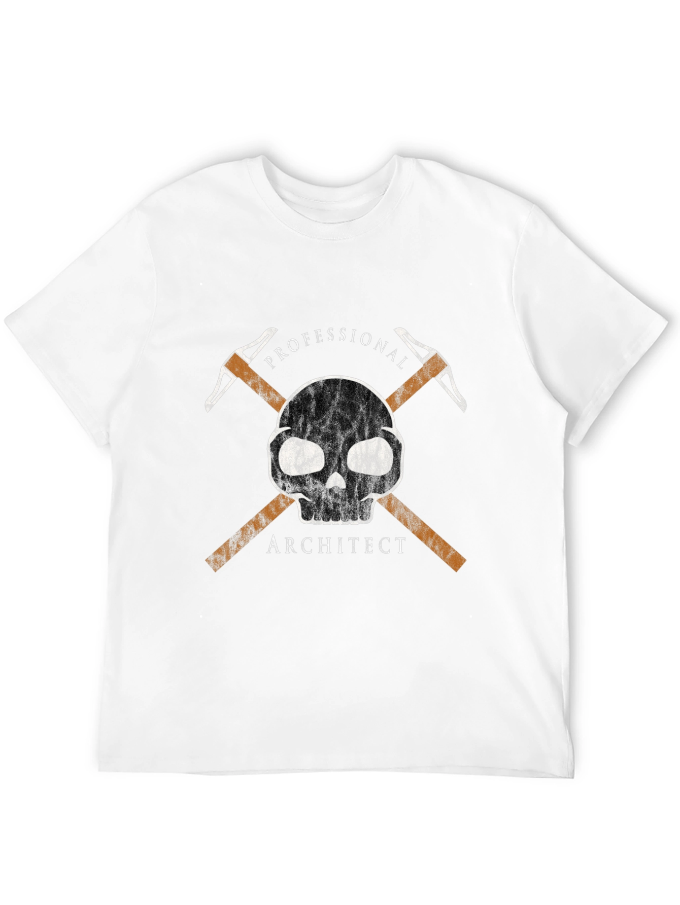 Professional Architect Skull Graphic Tee