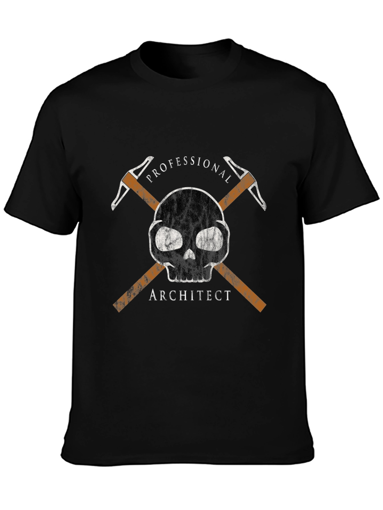 Professional Architect Skull Graphic Tee