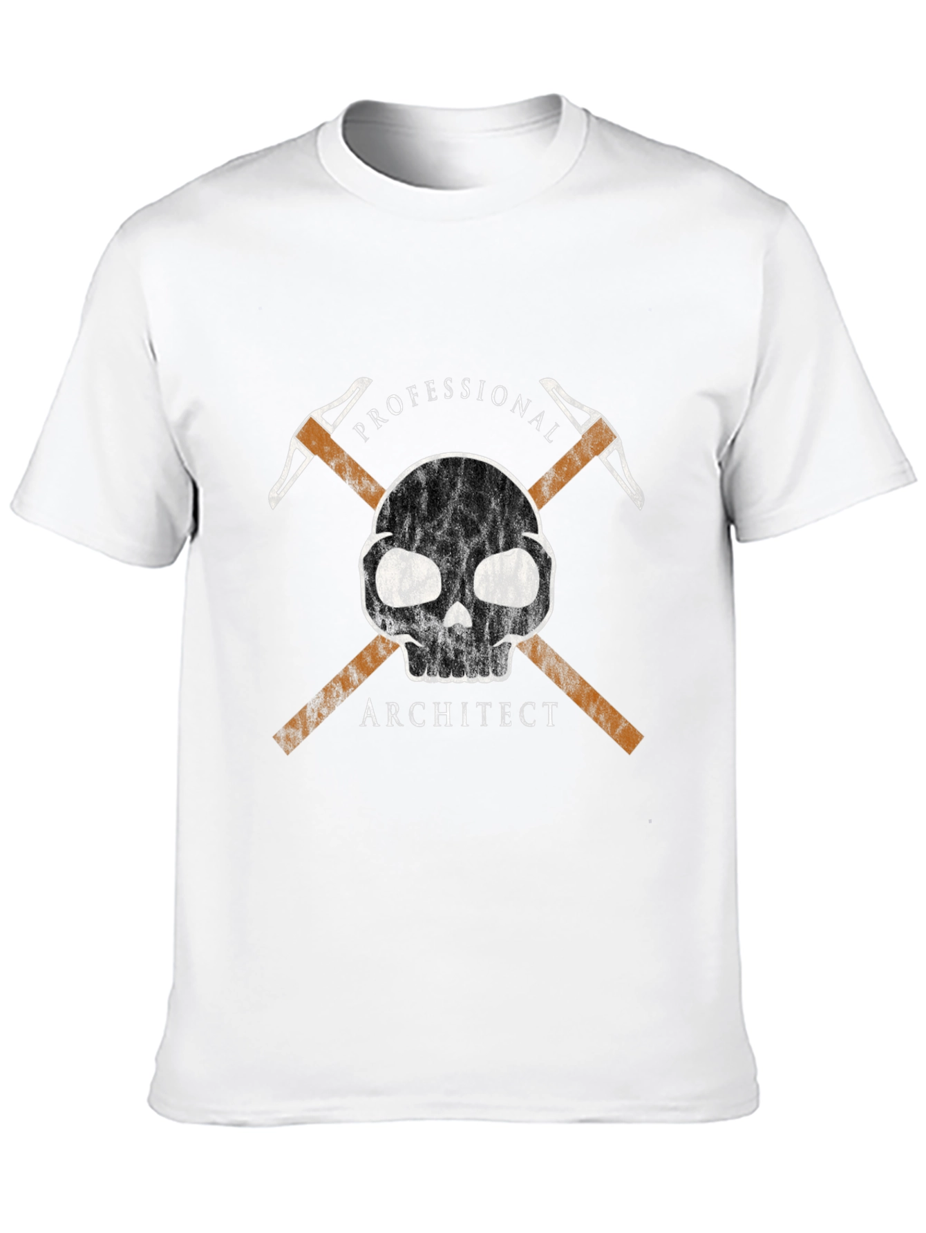 Professional Architect Skull Graphic Tee
