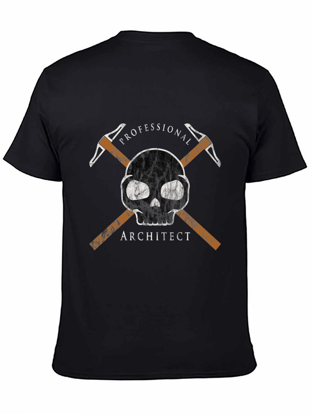 Professional Architect Skull Graphic Tee