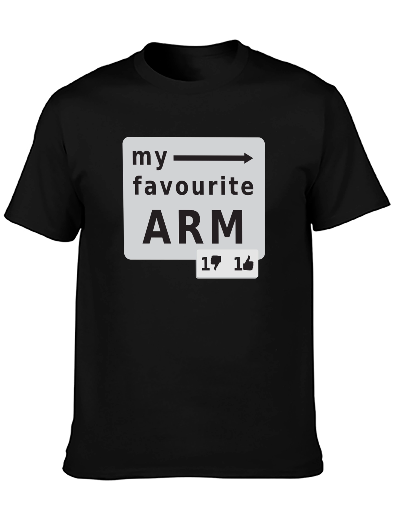 My Favorite ARM T-Shirt - Funny Tech Humor Tee