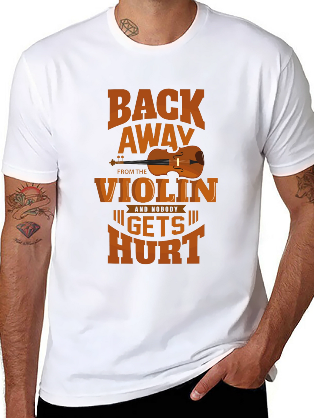 Back Away From The Violin T-Shirt