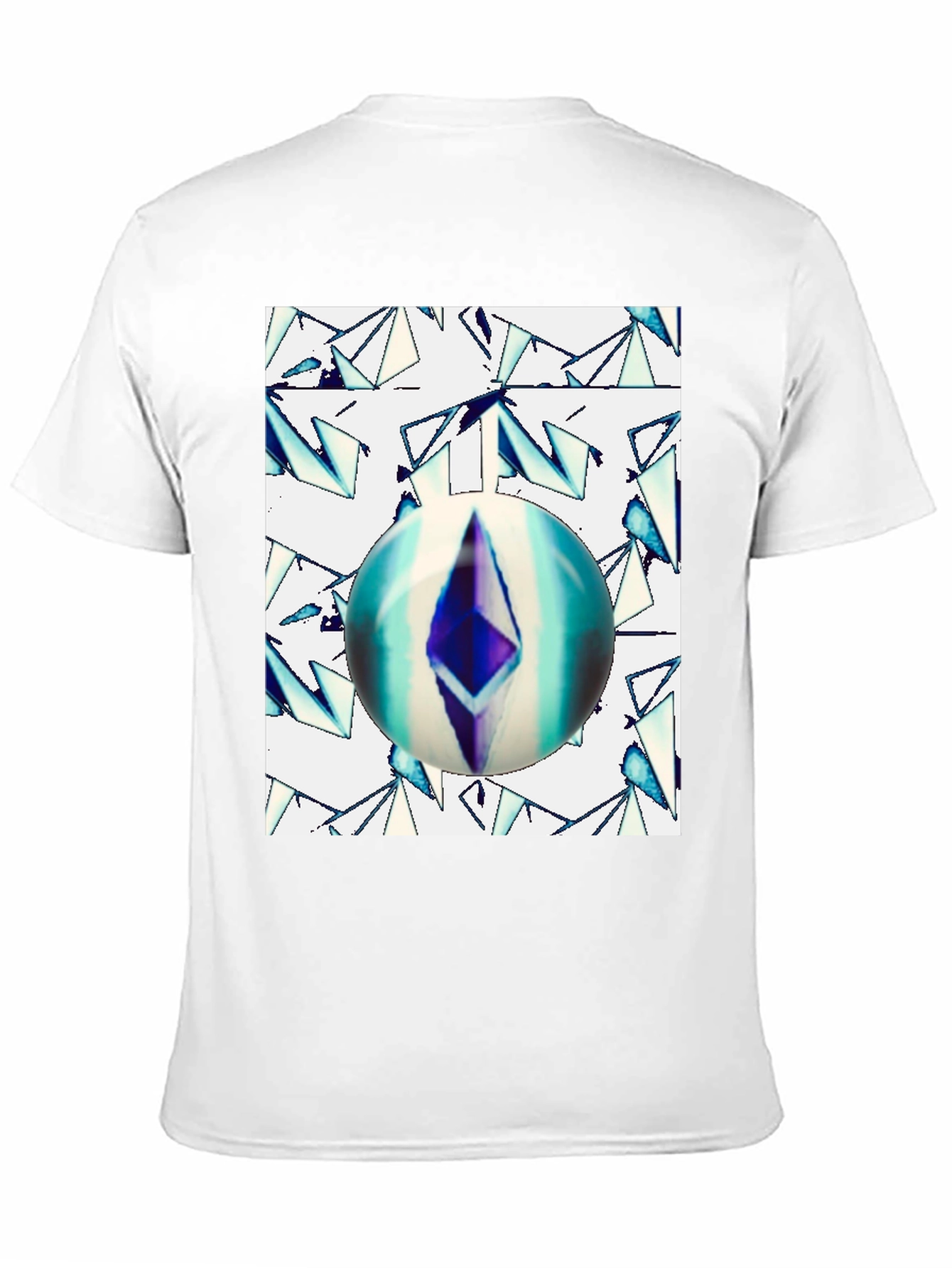 Ethereum Orb Graphic Tee - Black