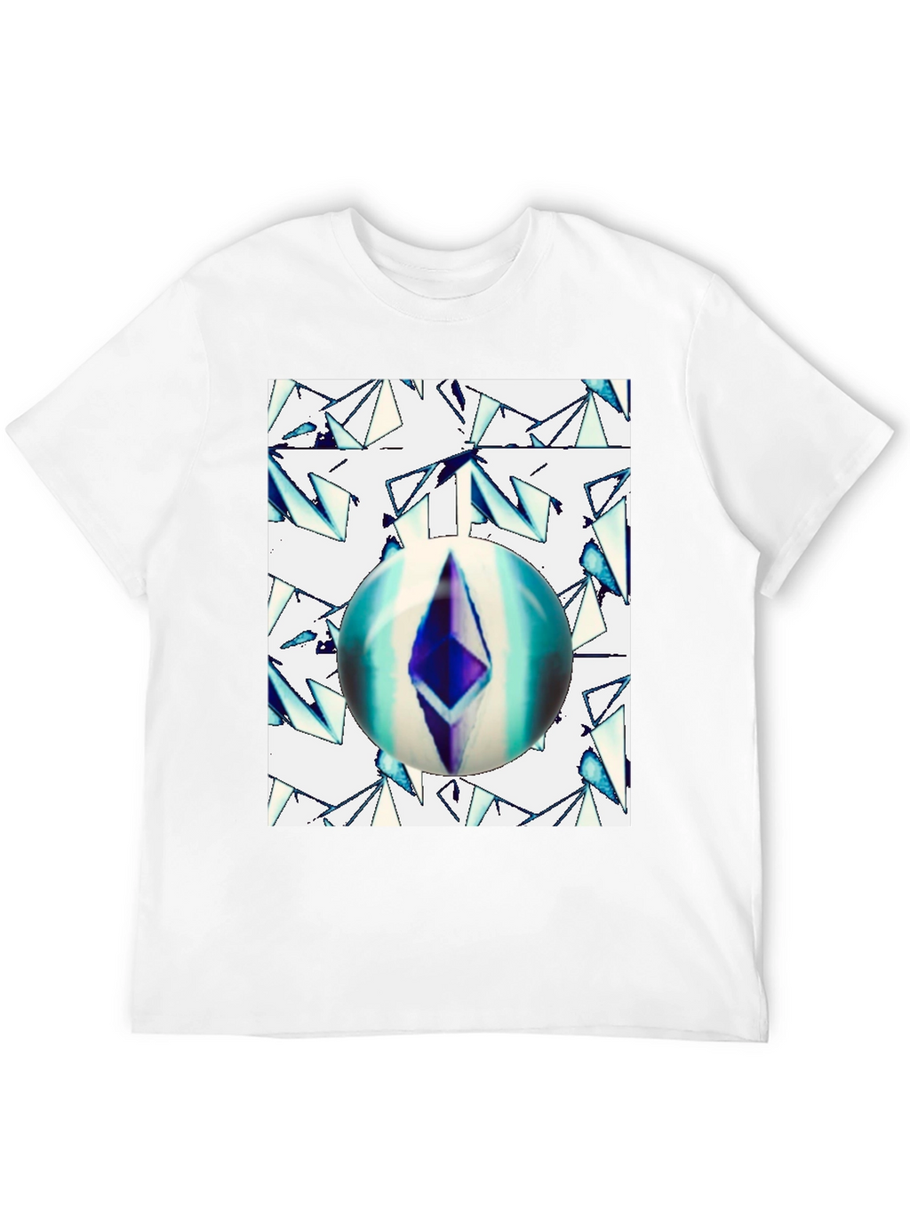 Ethereum Orb Graphic Tee - Black