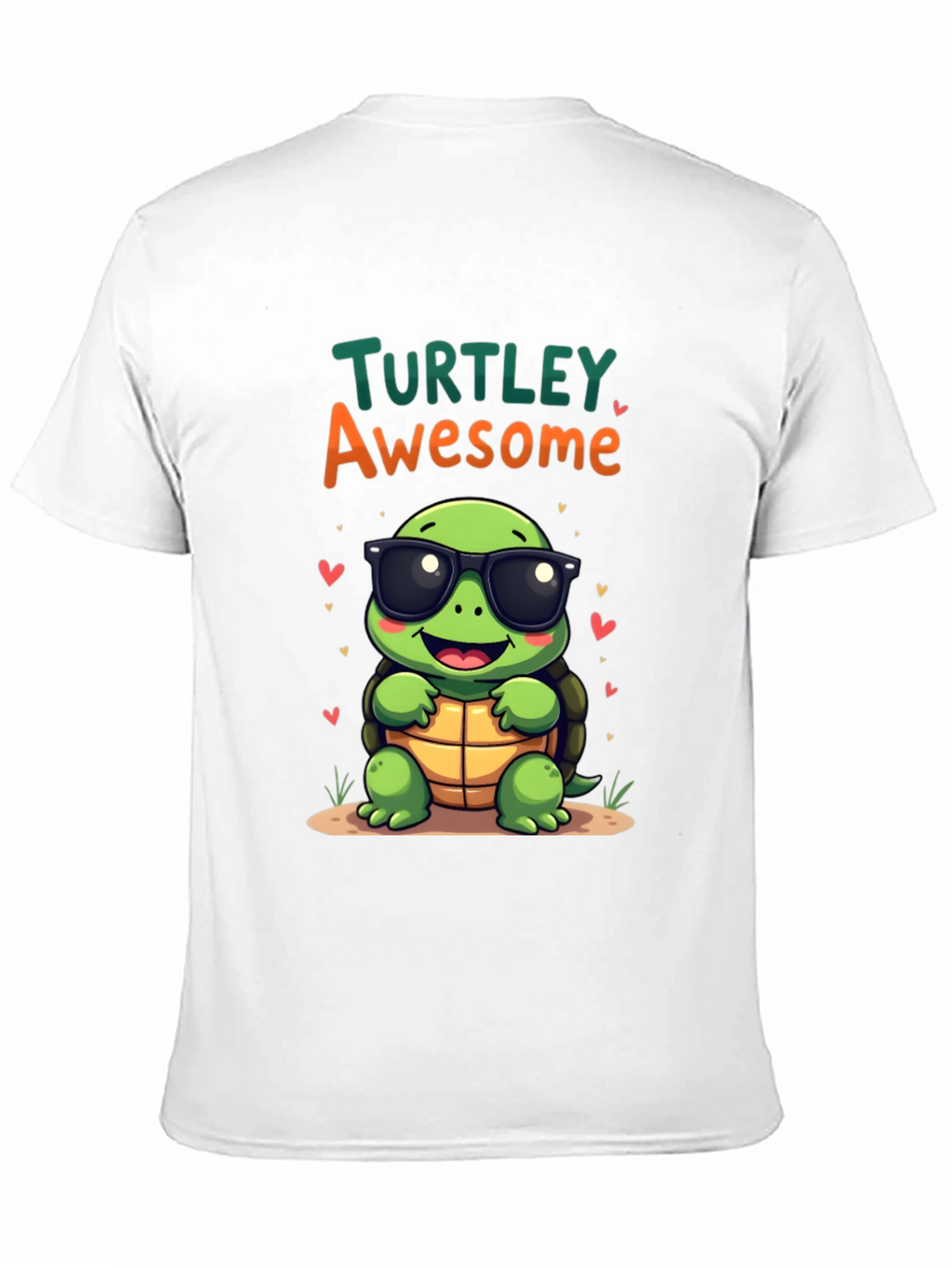 Turtley Awesome Graphic Tee - Cute Cartoon Turtle T-Shirt