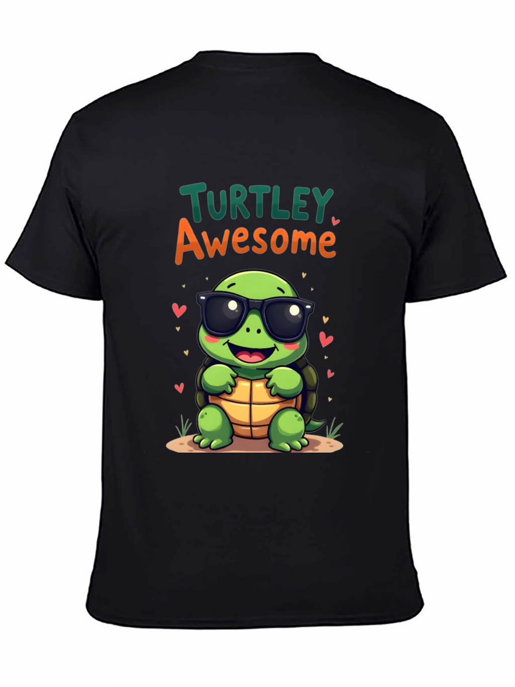Turtley Awesome Graphic Tee - Cute Cartoon Turtle T-Shirt