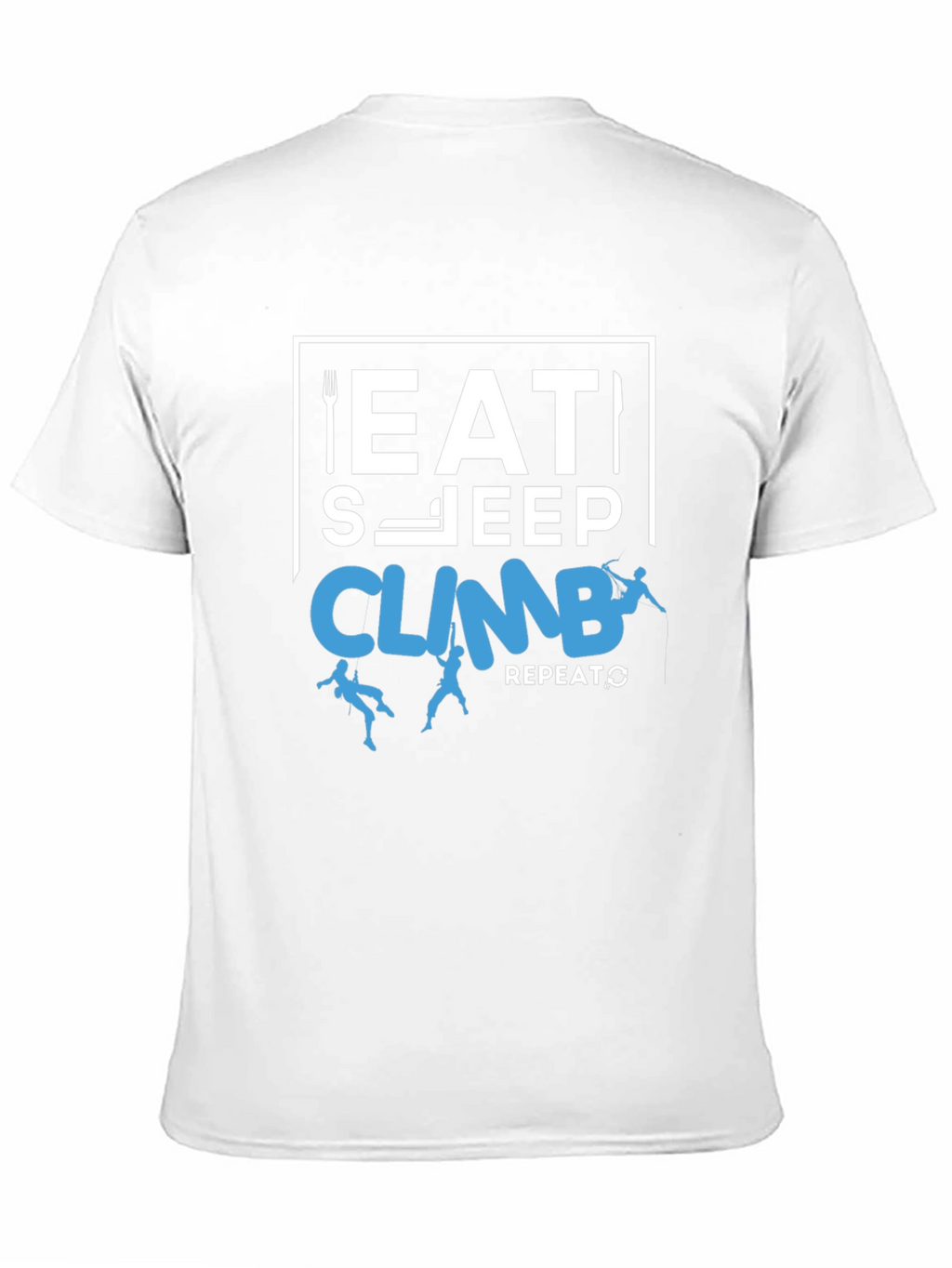 Eat Sleep Climb Repeat T-Shirt - Climbing Tee