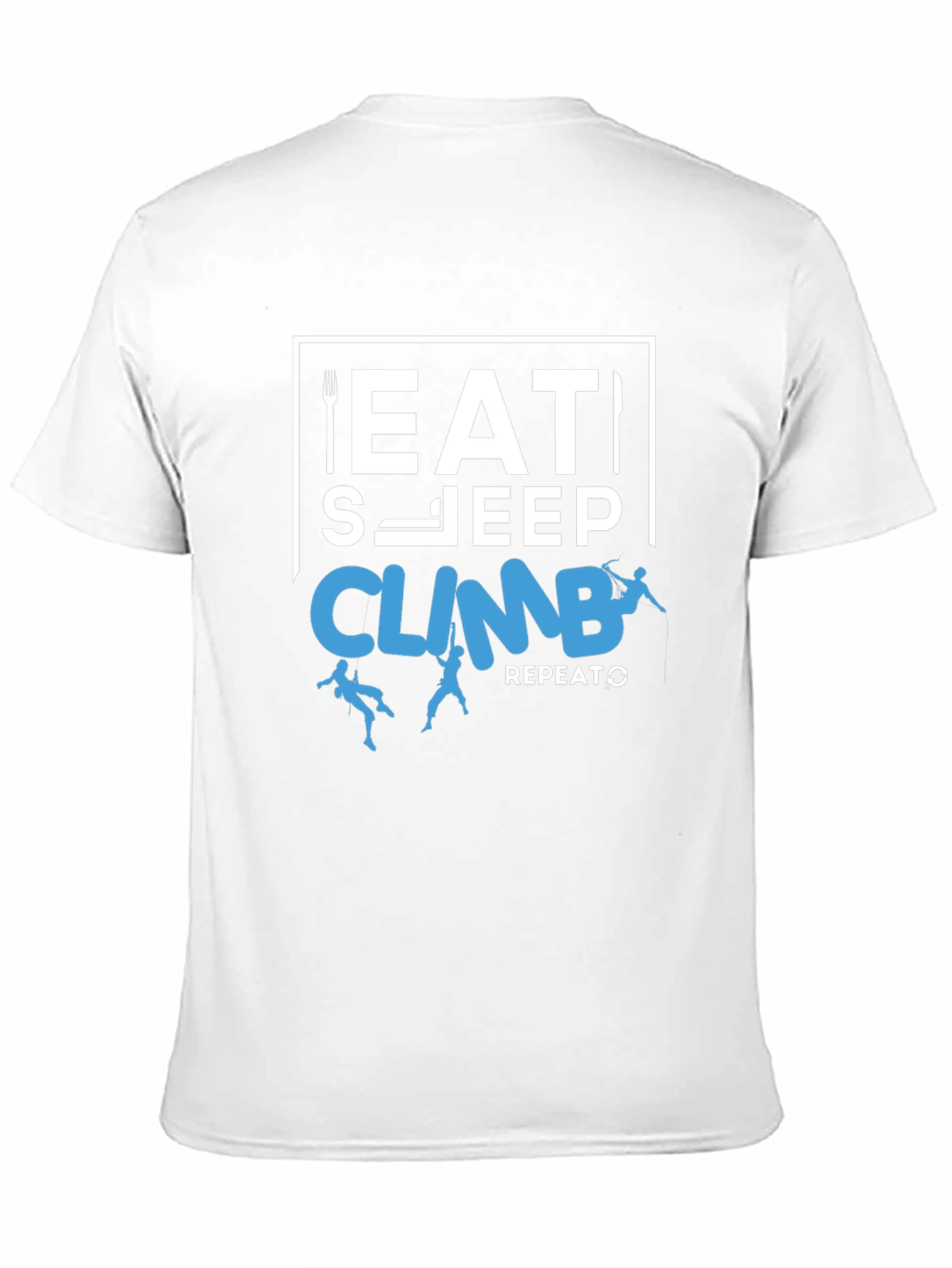 Eat Sleep Climb Repeat T-Shirt - Climbing Tee