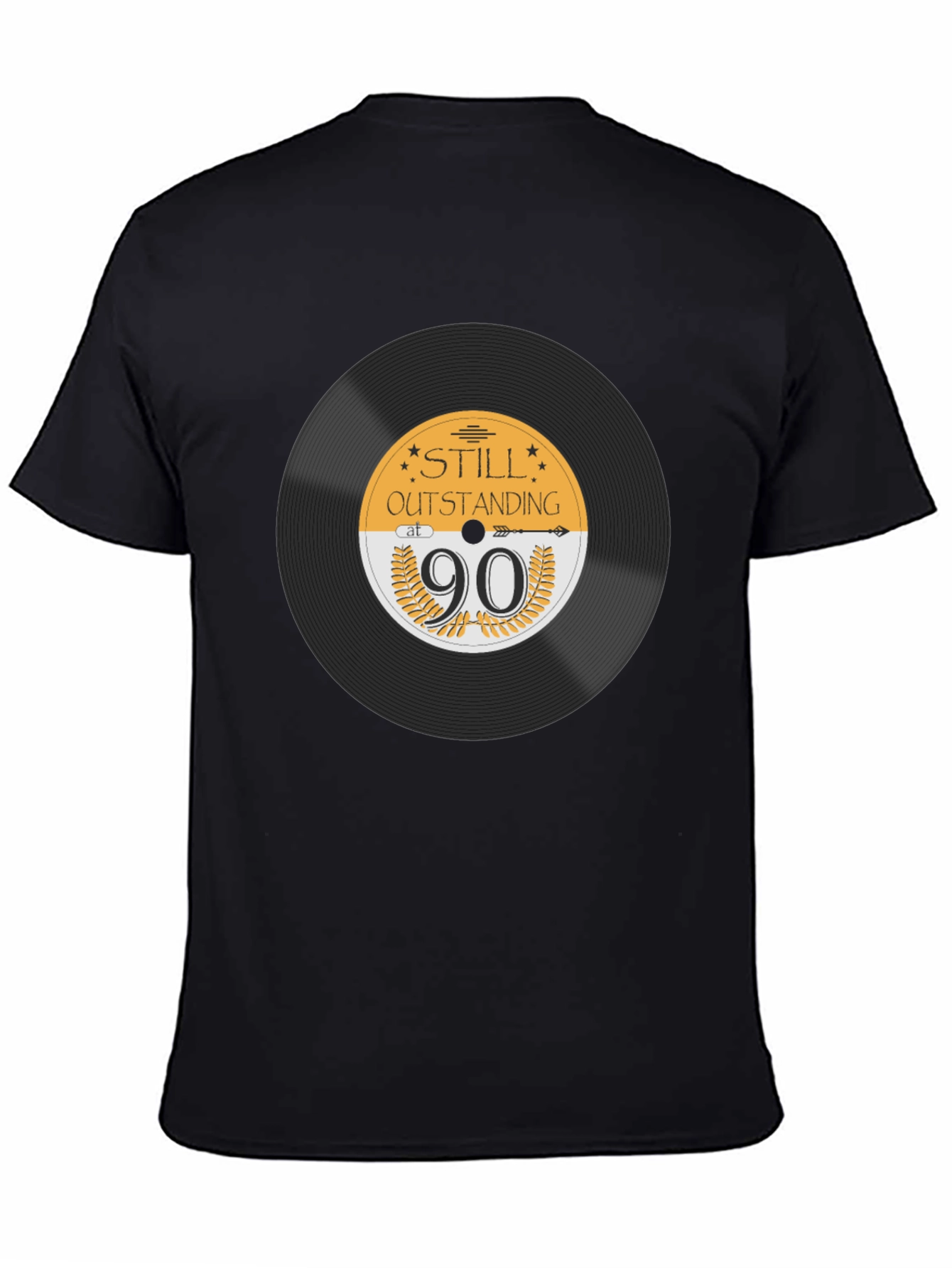 Still Outstanding at 90 Vinyl Record T-Shirt