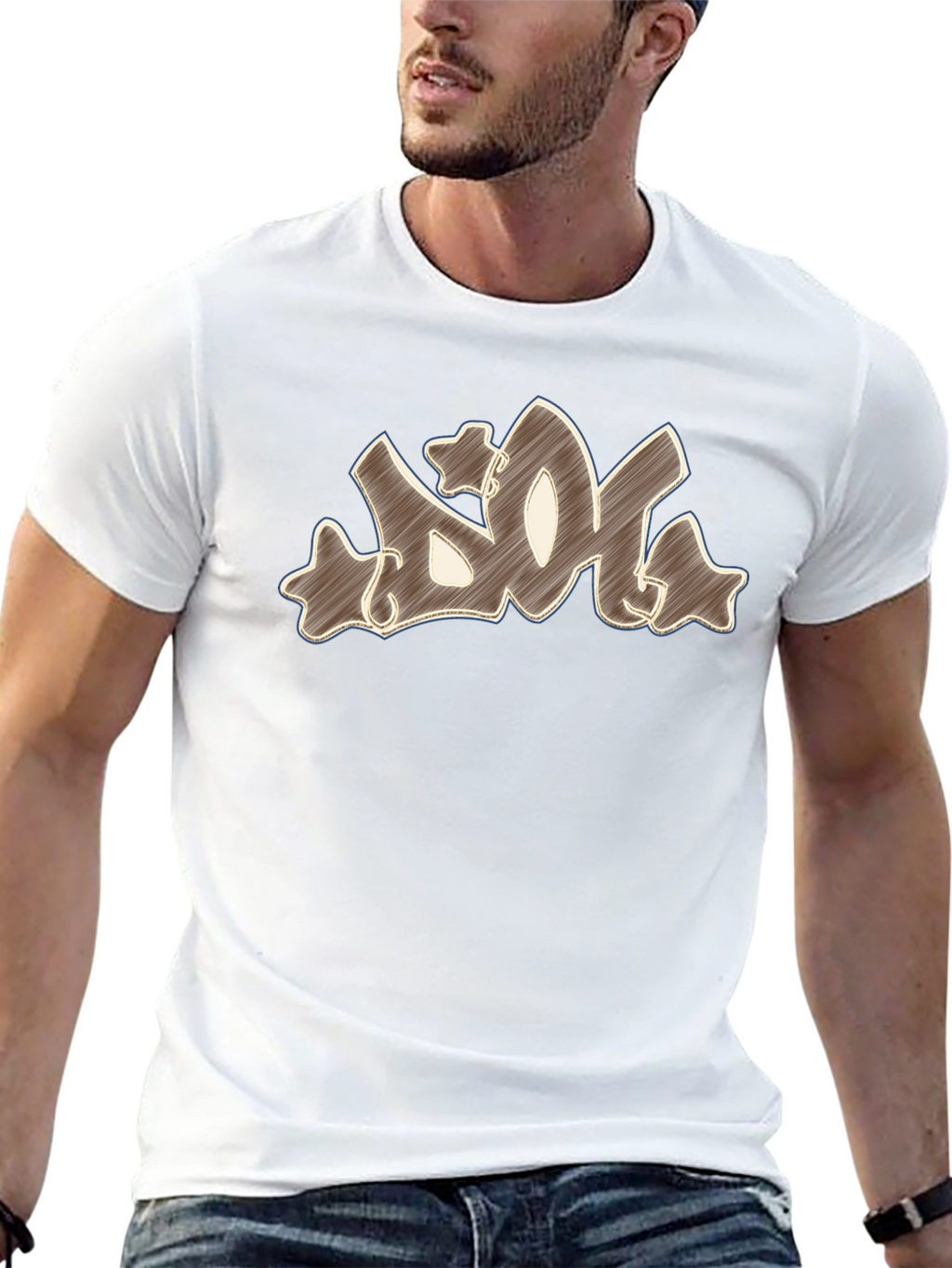 Graffiti Art Black T-Shirt