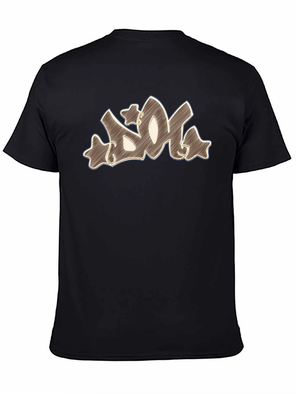 Graffiti Art Black T-Shirt
