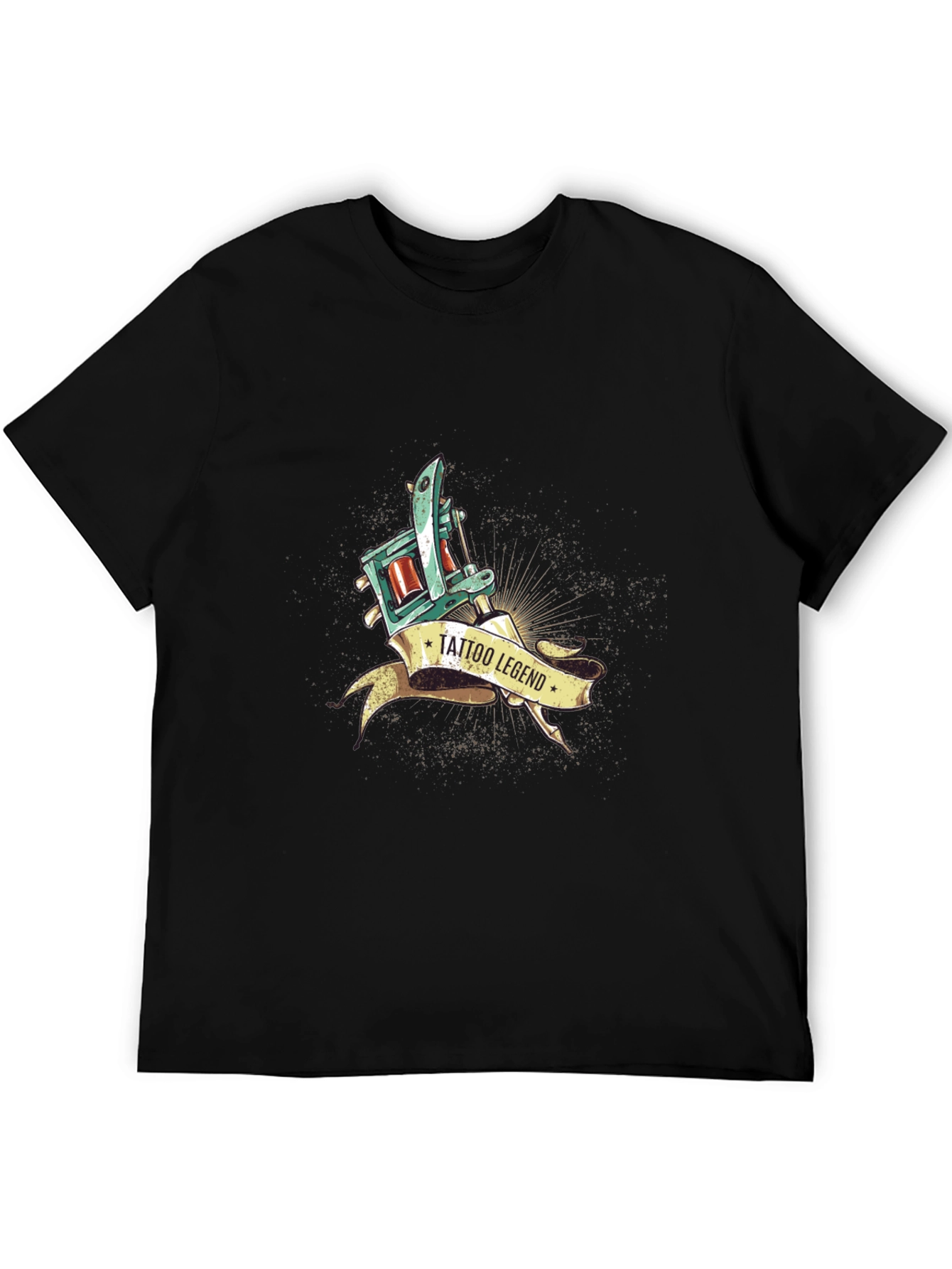 Tattoo Legend Graphic Tee - Black