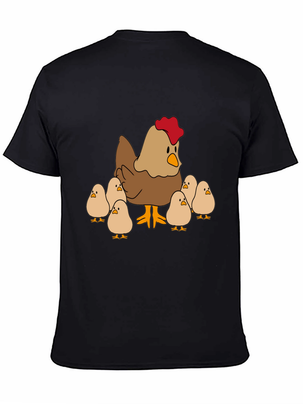Cute Chicken and Chicks Graphic Tee
