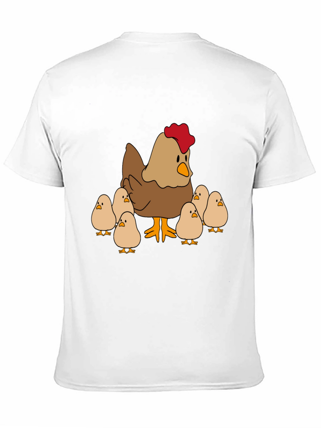 Cute Chicken and Chicks Graphic Tee
