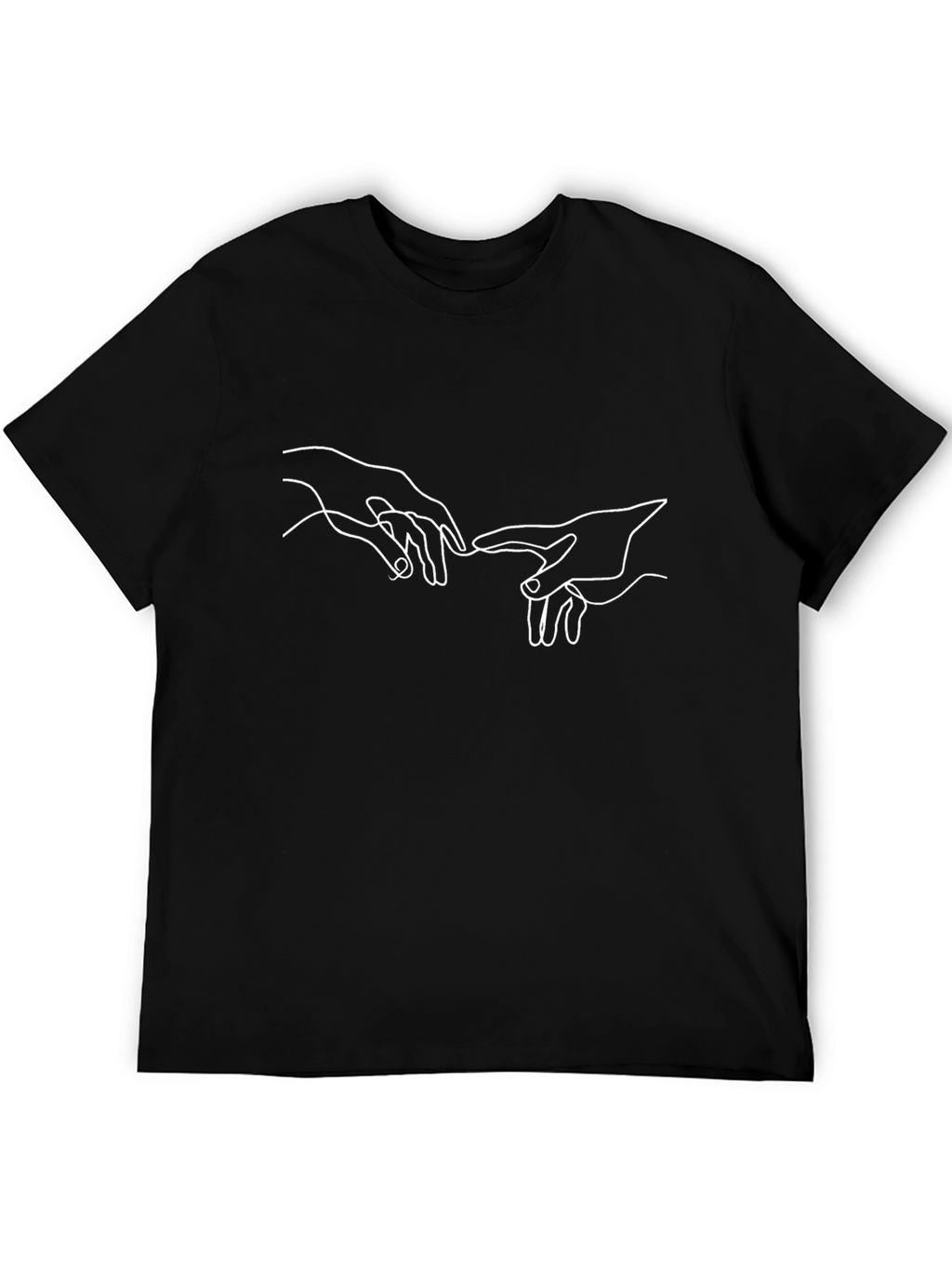 Creation of Adam T-Shirt - Fine Line Art Tee