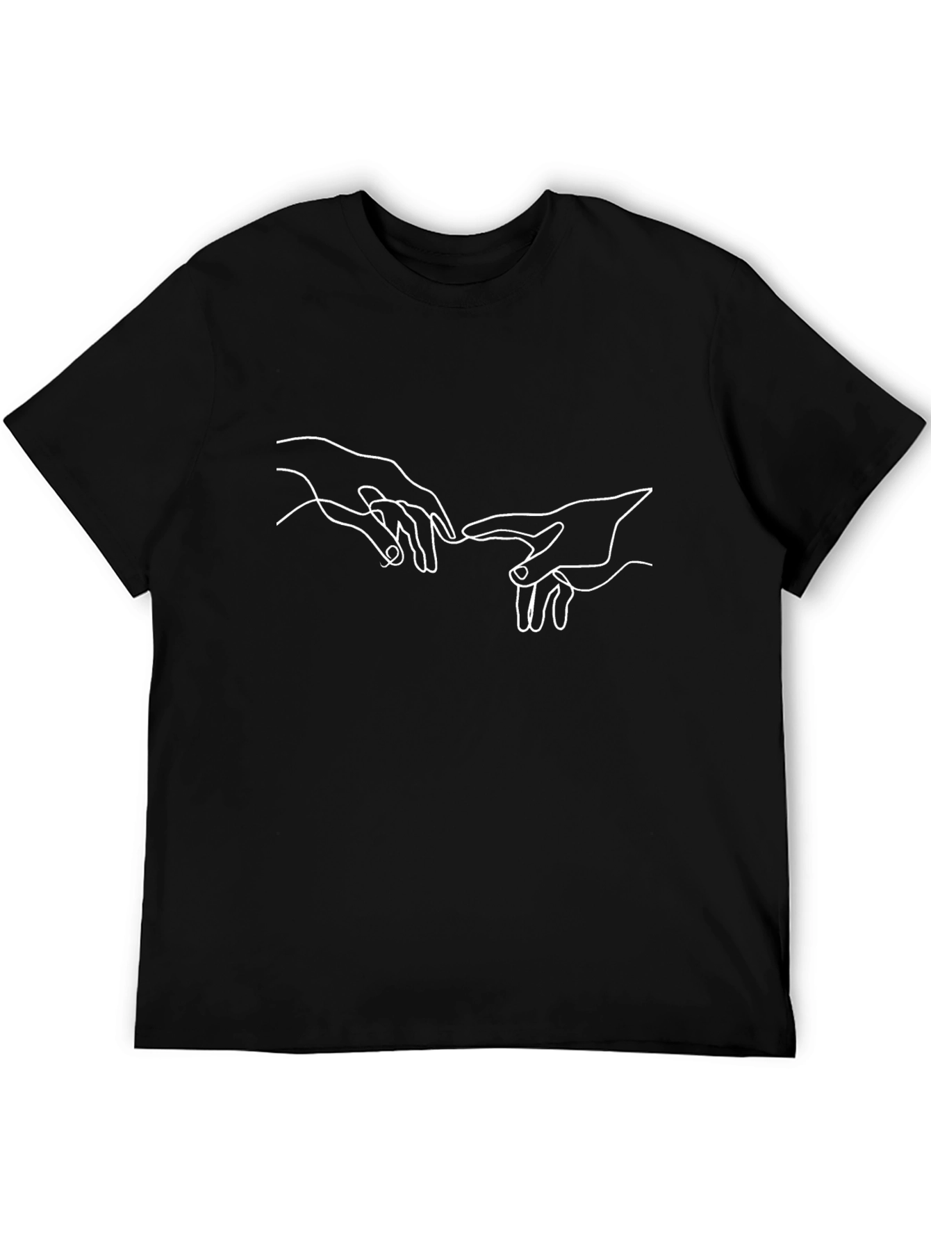 Creation of Adam T-Shirt - Fine Line Art Tee