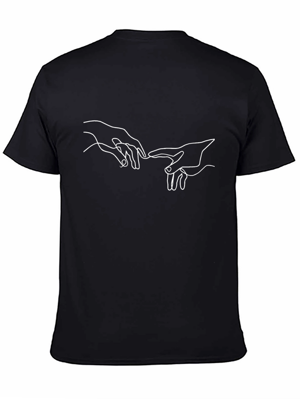 Creation of Adam T-Shirt - Fine Line Art Tee