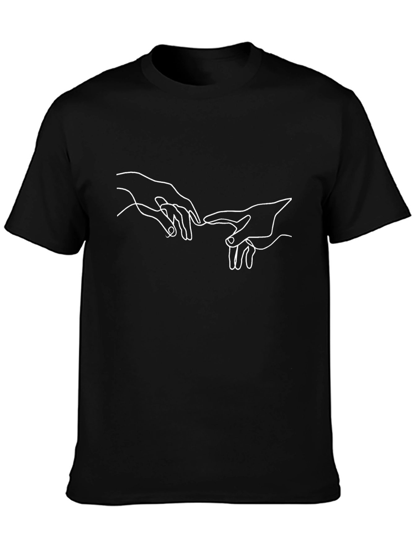 Creation of Adam T-Shirt - Fine Line Art Tee
