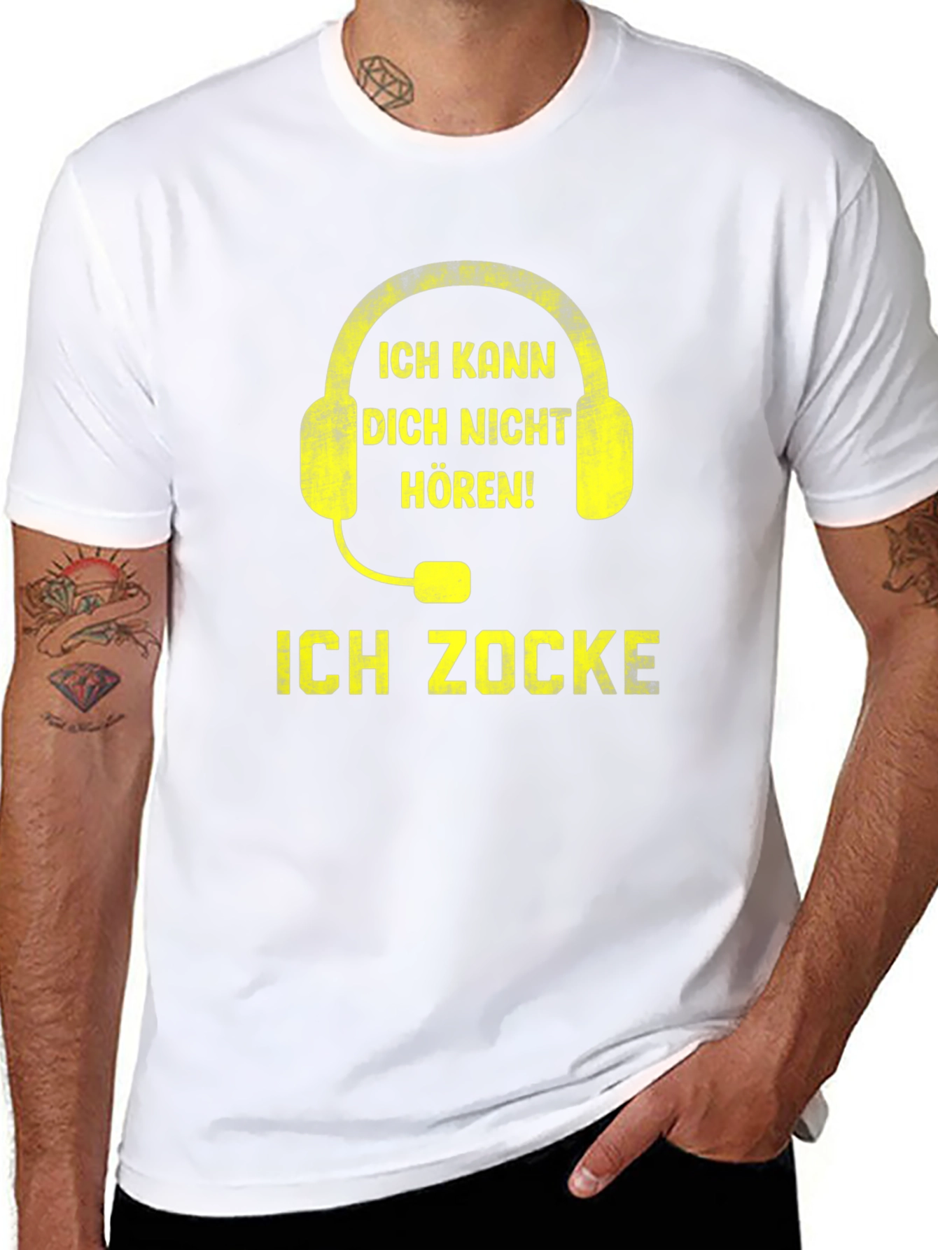 Gamer T-Shirt - Ich Kann Dich Nicht Horen!