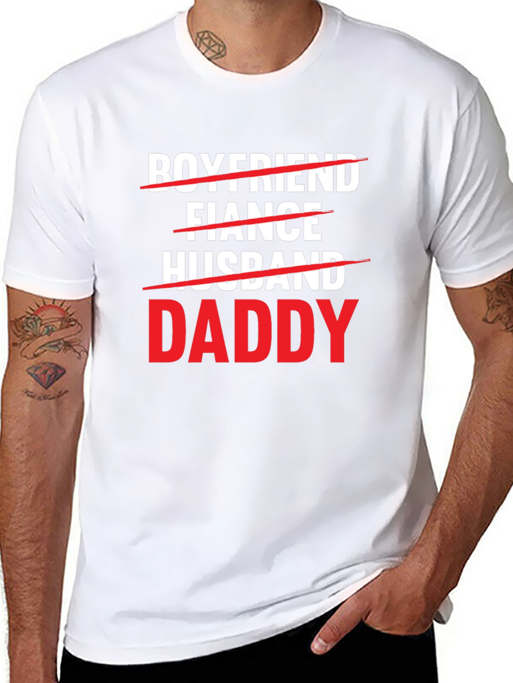 Boyfriend Fiance Husband Daddy T-Shirt