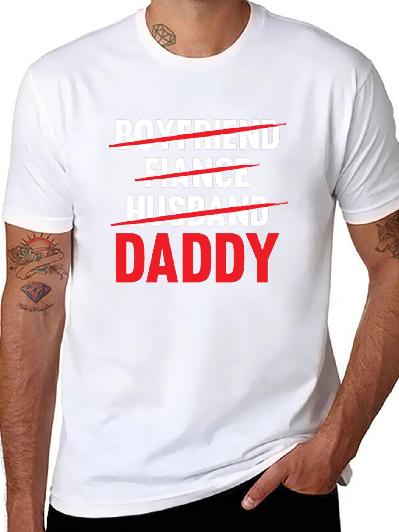 Boyfriend Fiance Husband Daddy T-Shirt