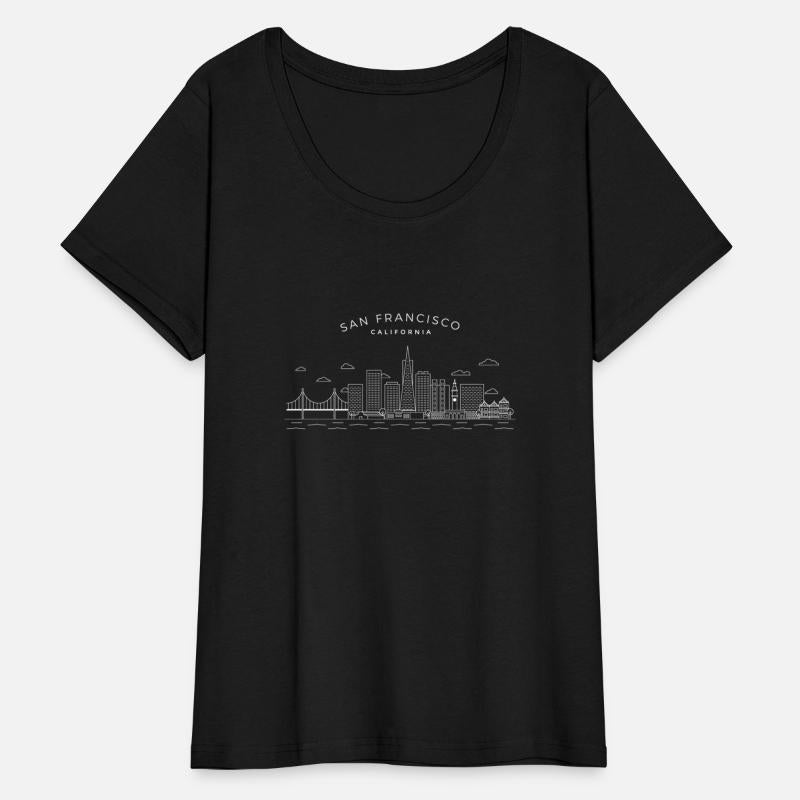 San Francisco Skyline Golden Gate Bridge Californi