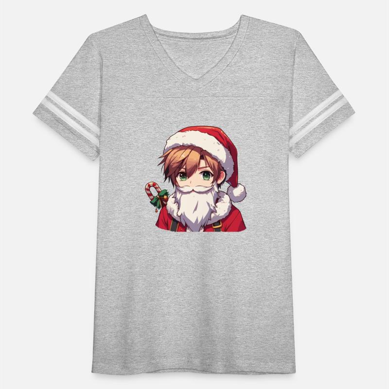 Santa accentuates the warmth of the season.
